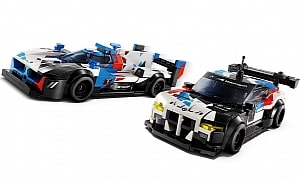 BMW M Hybrid V8 and BMW M4 GT3 Go the LEGO Way, Are Now Part of the Speed Champions Line