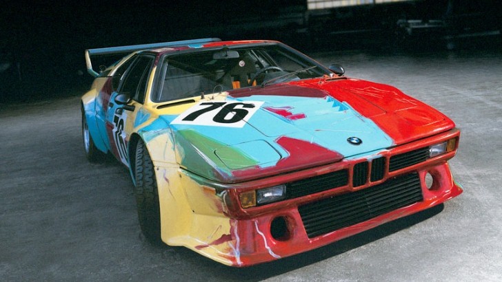 BMW M1 Art Car by Andy Warhol