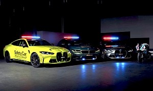 BMW M Unveils Four New Amazing Safety Vehicles for the 2021 Moto GP Season