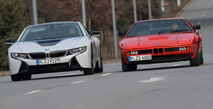BMW M1 vs BMW i8