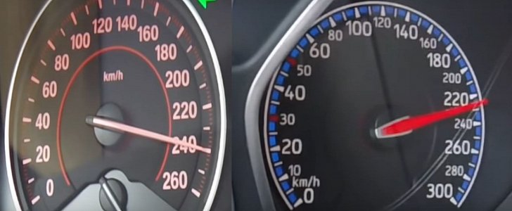 BMW M140i Tramples Ford Focus RS in Autobahn Acceleration Test
