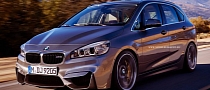 BMW M2 Active Tourer Rendered