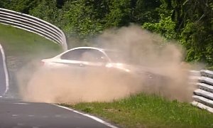 BMW M2 Competition Has Ridiculous Nurburgring Crash, Gets Ruined Front and Back