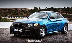 BMW M2 Coupe Rendered in Base Spec: Doesn't Make Sense