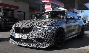 BMW M2 CS / CSL Spied Again at the Nurburgring