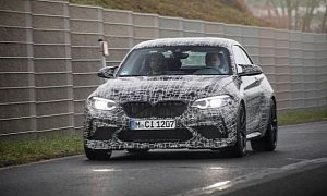 BMW M2 CS Shows Up at Nurburgring, Out for Porsche 718 Cayman GT4 Blood