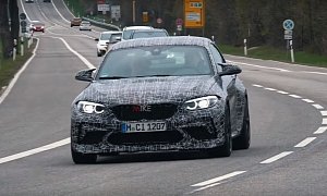 BMW M2 CS Shows Up on Nurburgring, Will Debut This Fall