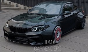 BMW M2 "Fat Boy" Rendering Is Extra Thicc