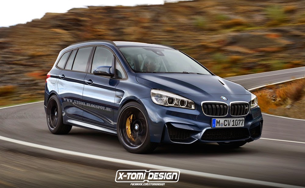 BMW M2 Gran Tourer Rendered: Useless Doesn't Cover It - autoevolution