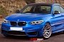 BMW M2 Rendered in Estoril Blue