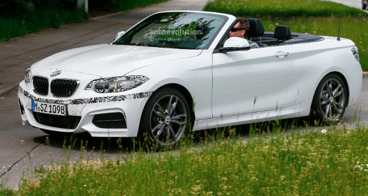BMW M235i Convertible With the Top Down