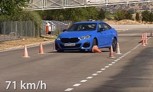 BMW M235i Gran Coupe Fails the Moose Test, Tires Could Be to Blame