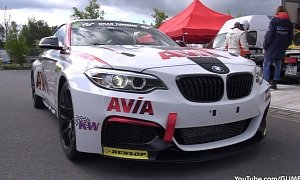 BMW M235i Racing Impresses on and Off the Track