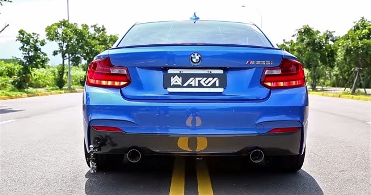 BMW m235i with Armytrix Exhaust