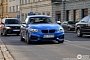 BMW M235i Spotted in Estoril Blue and Sapphire Black