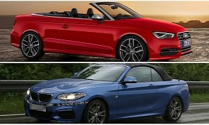 BMW M235i vs Audi S3: Battle of the Compact Performance Convertible 4-Seaters