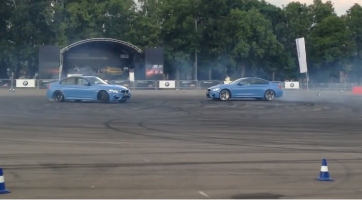 2015 BMW M3 and M4 Drift Off