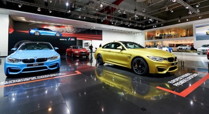 2015 BMW M3 and M4 at the Bruxelles Auto Show