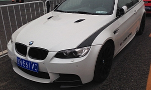BMW M3 Carbon Edition Spotted in China