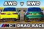 BMW M3 Competition RWD Races M3 Competition xDrive To Settle Age Old Debate