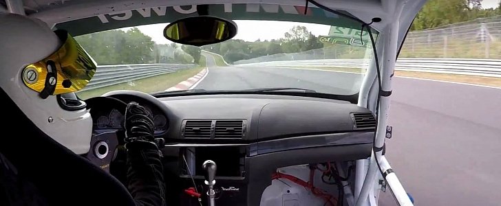 Supercharged BMW M3 Loses Door while Lapping Nurburgring at 170 MPH/280 KM/H