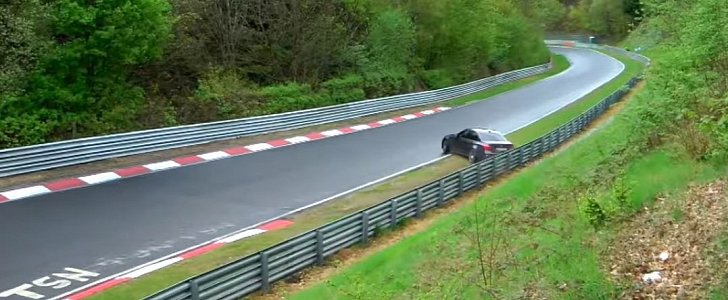 BMW M3 Driver Hits Nurburgring Barrier