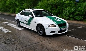 BMW M3 Dubai Police Car Spotted in Poland