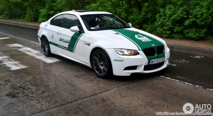 BMW M3 Dubai Police Car
