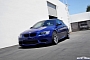 BMW M3 in Interlagos Blue Gets HRE Wheels