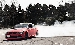 BMW M3 in Matte Red is Amazing