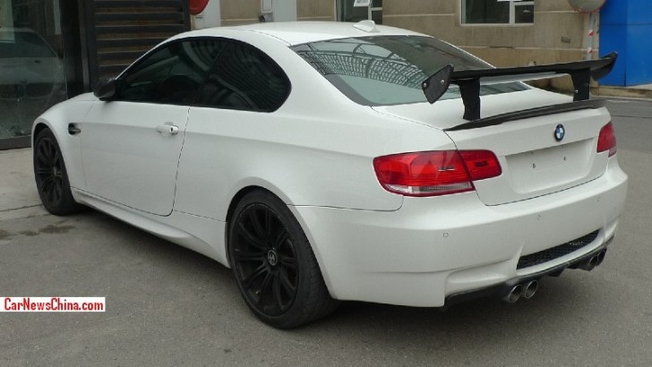 BMW E92 M3 with DTM Wing