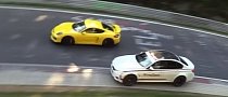 BMW M3 Ring Taxi Driver Overtakes Porsche Cayman GT4 Like a Pro