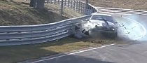 UPDATE: BMW M3 Ruined in Nurburgring Car Freitag Crash, Spins in Mini Carousel