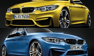 BMW M3 Sedan and M4 Coupe Officially Unveiled