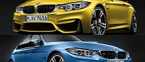 BMW M3 Sedan and M4 Coupe Officially Unveiled