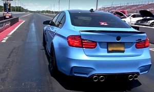 BMW M3 Sets 10.1s 1/4-Mile World Record, Beats Bugatti Veyron on Stock Engine