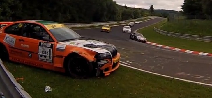 BMW M3 Crash on Nurburgring