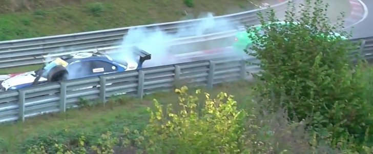 BMW M3 Takes Out Another BMW M3 in Failed Nurburgring Pass