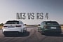 BMW M3 Touring Drag Races Audi RS 4 Avant, It's Not Even Close