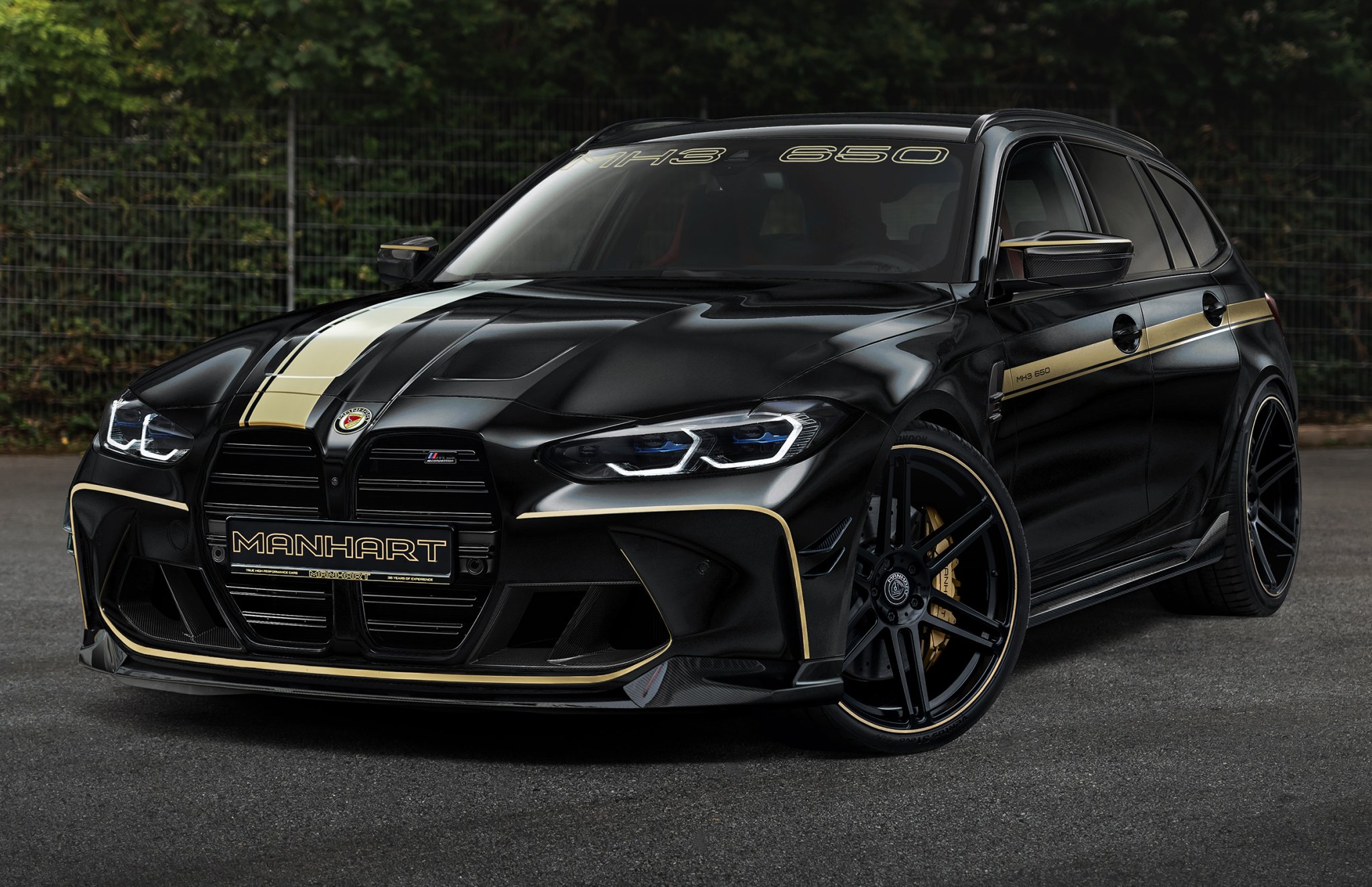 BMW M3 Touring Gets Manhart Goodies That Include 650 Metric Ponies -  autoevolution