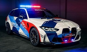 BMW M3 Touring MotoGP Safety Car Oozes M Performance Parts, Will Go Racing Today