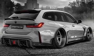BMW M3 Touring Ready to Shake Those Hips, Gets Its First Unofficial Tuning Job