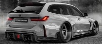 BMW M3 Touring Ready to Shake Those Hips, Gets Its First Unofficial Tuning Job
