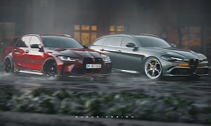 BMW M3 Touring vs. Alfa Giulia QV Wagon Is the Battle We Crave but Will Never Get