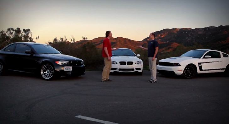BMW M3 vs BMW 1M vs Mustang 302