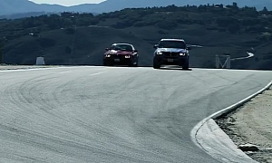 BMW M3 vs X5M on Laguna Seca: Official Video