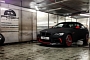 BMW M3 Wrapped in Velvet Visits the Car Wash