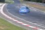 BMW M4 Coupe Caught Drifting on the Ring on a Tourist Day