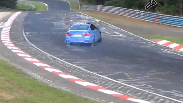 BMW M4 Drifting on the Ring