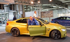 BMW M4 Coupe Entered Production Today